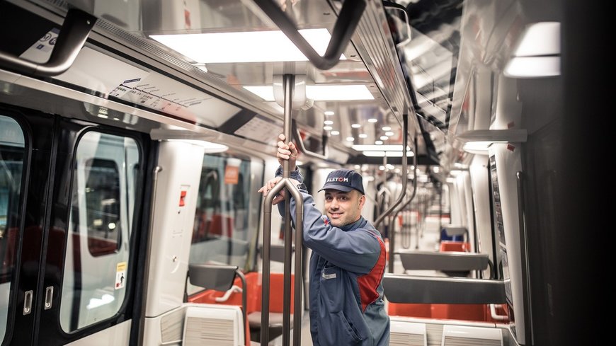 Mise en service commercial à Paris du métro MP14 d’Alstom